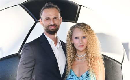 Ted Lasso star Juno Temple reveals she has secretly married her long-time boyfriend Michal Szymanski - after Hannah Waddingham set them up