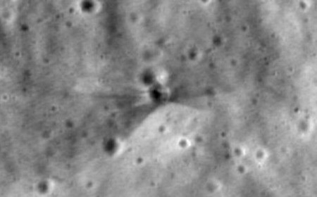 NASA estimates the size of the hole SpaceX made in the moon