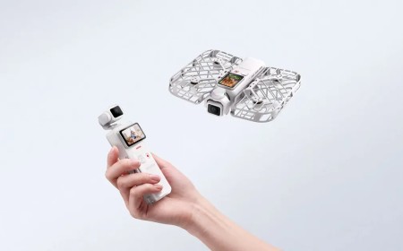 HoverAir unveils the Versa modular pocket gimbal camera that transforms into a self-flying drone — Modular camera transforms into an auto-tracking drone by magnetically snapping together for instant palm launch and AI tracking