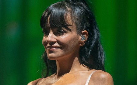Lily Allen strips down to her underwear as she headlines Boardmasters Festival with her West End Girl show