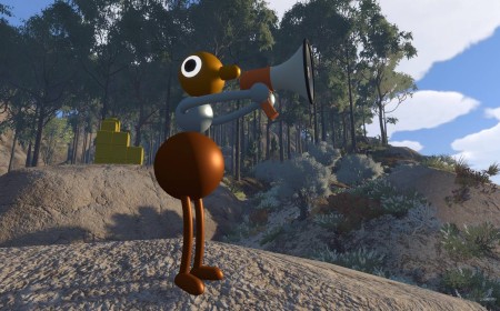 How to get a megaphone in Big Walk