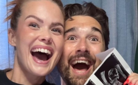 The One Show presenter Lindsey Russell announces she is pregnant with her first child a year after marrying in Las Vegas