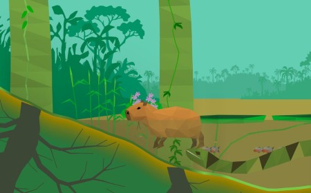 Polyzonia is an ecosystem sim about breathing life into the Amazon rainforest until it can look after itself
