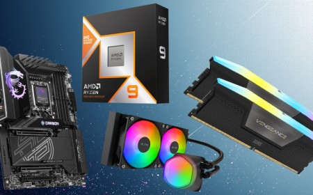 Save $260 on this high-end AM5 gaming combo from Newegg — just $1,345.99 buys a Ryzen 9 9950X3D, 32GB Corsair DDR5 RAM, MSI X870E Carbon Wifi motherboard, along with a free 240mm AIO and AMD game bundle