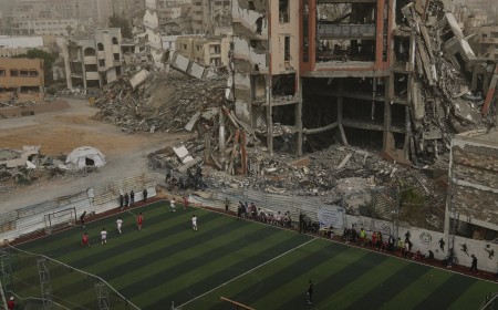 Sports Photography Festival Removes Gaza Soccer Photo to ‘Not Offend Anyone’