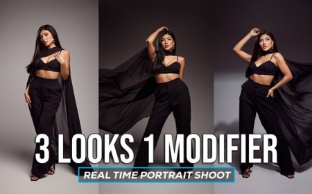 One 48-Inch Octa, Three Completely Different Portrait Looks