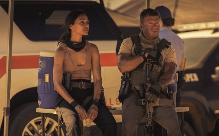Zoe Saldana reveals choice Taylor Sheridan presents his cast... after Ed Harris blasted Yellowstone creator