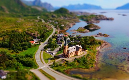 Beautiful Tilt-Shift Video of Remote Arctic Region of Norway Inspires Wanderlust