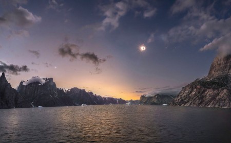 Lights Out in Scoresby Sund: Capturing a Total Eclipse in the High Arctic