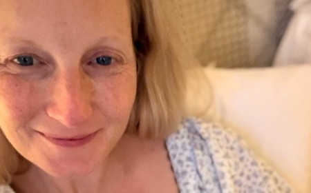 Sienna Miller's sister Savannah, 47, welcomes her fourth child as she shares sweet snap of baby boy after 'complicated' fertility journey