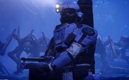 You can hug the Super Earth grunts in Helldivers 2's Devoid of Liberty update, which revamps NPC troops and adds new Illuminate enemies