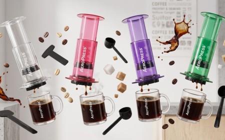 Colourful AeroPress coffee makers are going cheap right now — with up to 20% off every shade from cheery pink to moody blue