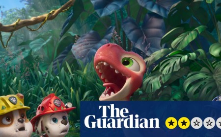 Paw Patrol: The Dino Movie review – plucky pups do their thing on Jurassic-style island