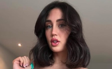 Gladiators star Giant's OnlyFans model ex Taylor Ryan claims he broke up with her to try and get back on the show after he was axed over their relationship