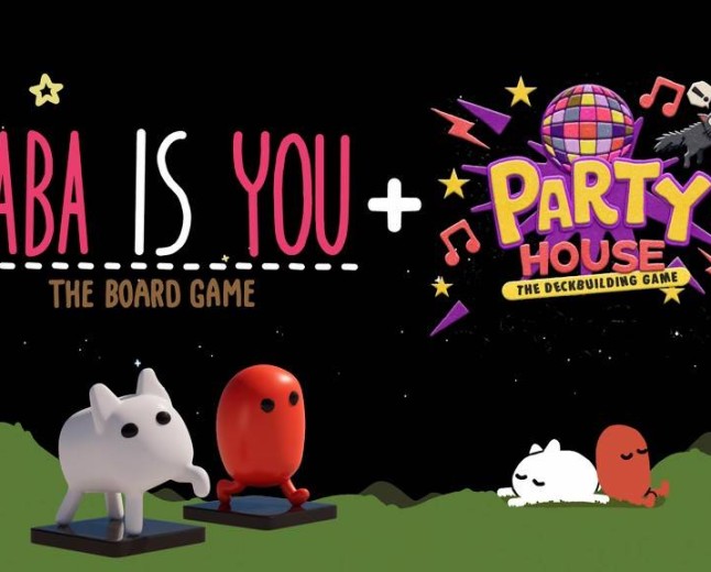 Baba is You and UFO 50's Party House are getting unexpected board game adaptations