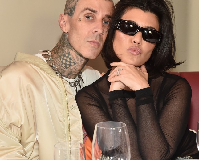 Travis Barker, Kourtney Kardashian Make Rare Appearance With His Kids