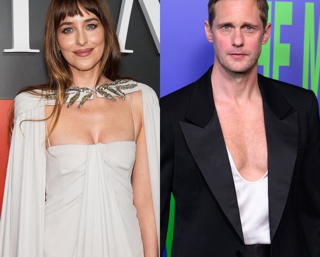 See Dakota Johnson, Alexander Skarsgård in Steamy Makeout Scene
