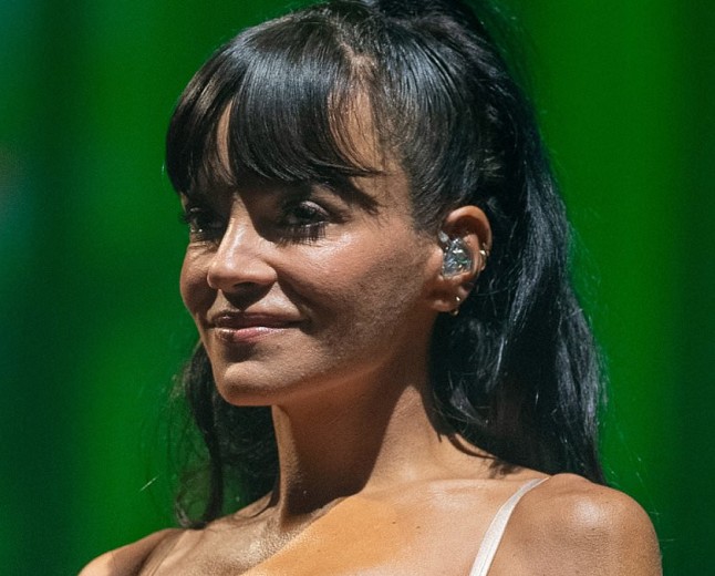 Lily Allen strips down to her underwear as she headlines Boardmasters Festival with her West End Girl show