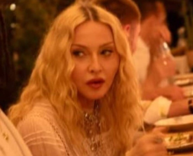 Madonna takes over tiny Corfu village made famous by ITV's The Durrells for wild 68th birthday party as she dances with her children and boyfriend Akeem Morris until 2am