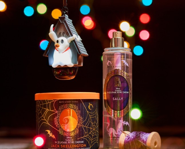 Bath & Body Works x Nightmare Before Christmas Is a Frightful Delight
