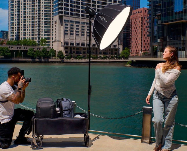 Westcott’s Photography Wagon Both Hauls and Mounts Your Gear