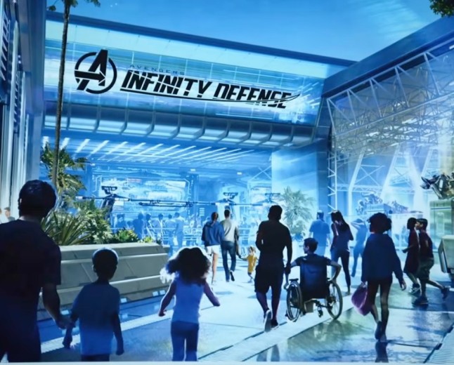 Disney Unveils Avengers Infinity Defense Lead By Ms. Marvel, Return Of Avengers Cast, Harrison Ford Models New Indiana Jones Attraction, Villains Land & More At D23
