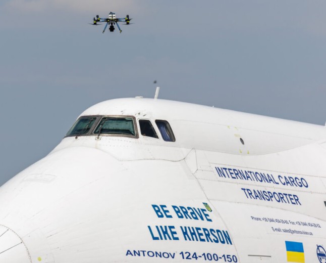 Explosive drone found hovering near Ukrainian cargo aircraft at German airport