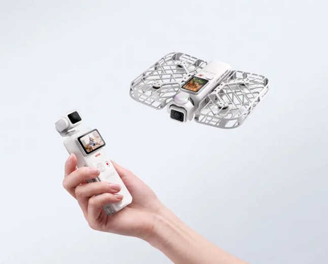 HoverAir unveils the Versa modular pocket gimbal camera that transforms into a self-flying drone — Modular camera transforms into an auto-tracking drone by magnetically snapping together for instant palm launch and AI tracking