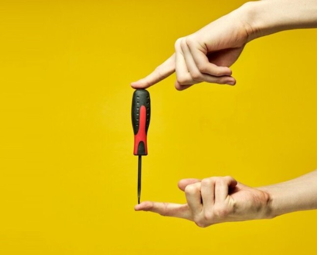 Part didn't fit so techie got out his screwdriver. Then something flew off the motherboard