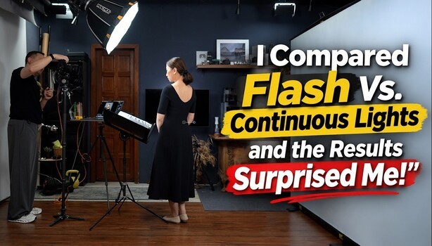Continuous Light vs. Flash: What Actually Changes in Your Portraits