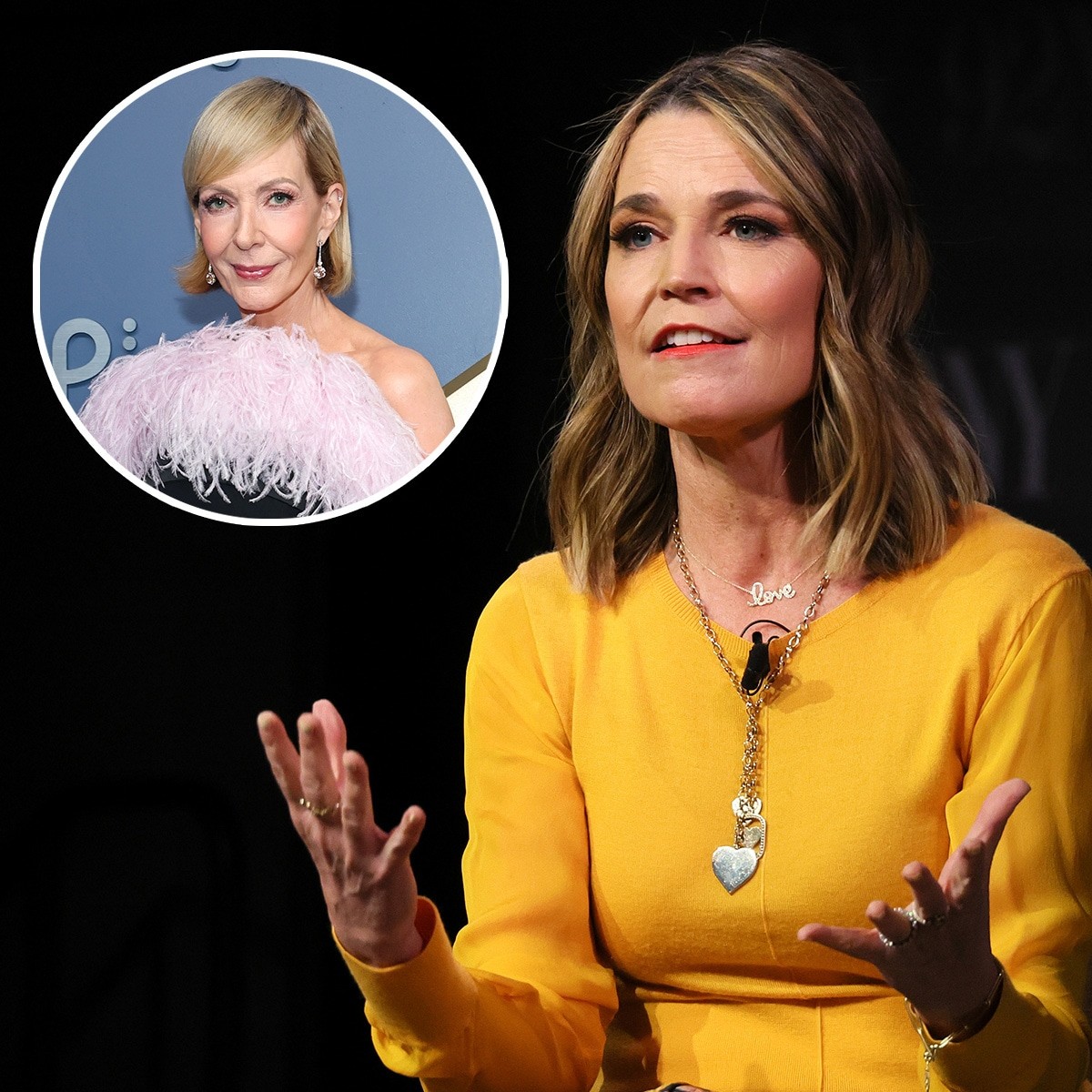 Savannah Guthrie Reacts to Allison Janney's Nancy Guthrie Nod at Emmys