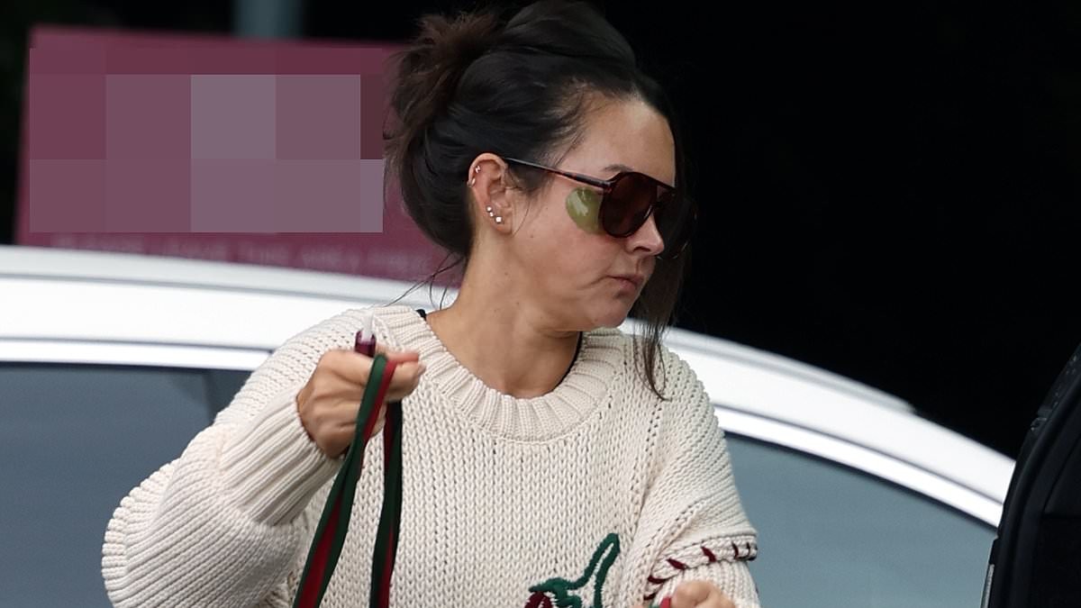 Lacey Turner displays her Strictly injuries as she arrives at rehearsals with battered and bandaged feet after placing third on leaderboard