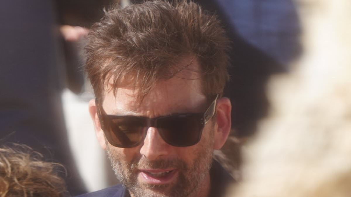 Emily Atack's star-studded wedding guestlist sees her Rivals co-stars David Tennant and Alex Hassell arrive in style while Katherine Ryan tucks into oysters at her Spanish nuptials