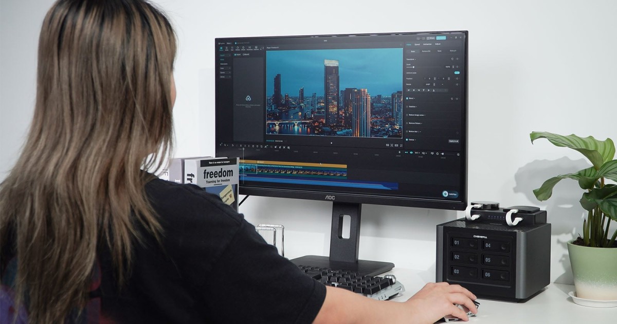OmniCore Is An All-Flash NAS That Uses AI to Search Your Photos