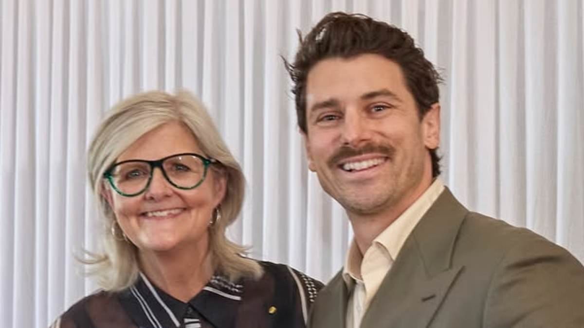 Matty 'J' Johnson's hilarious reaction after being crowned Australian Father of the Year - as his daughter declares he's 'best dad in the universe'