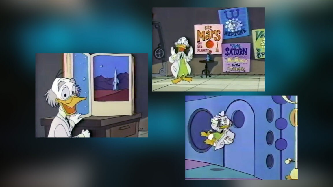 Donald Duck's uncle was partly based on Wernher von Braun