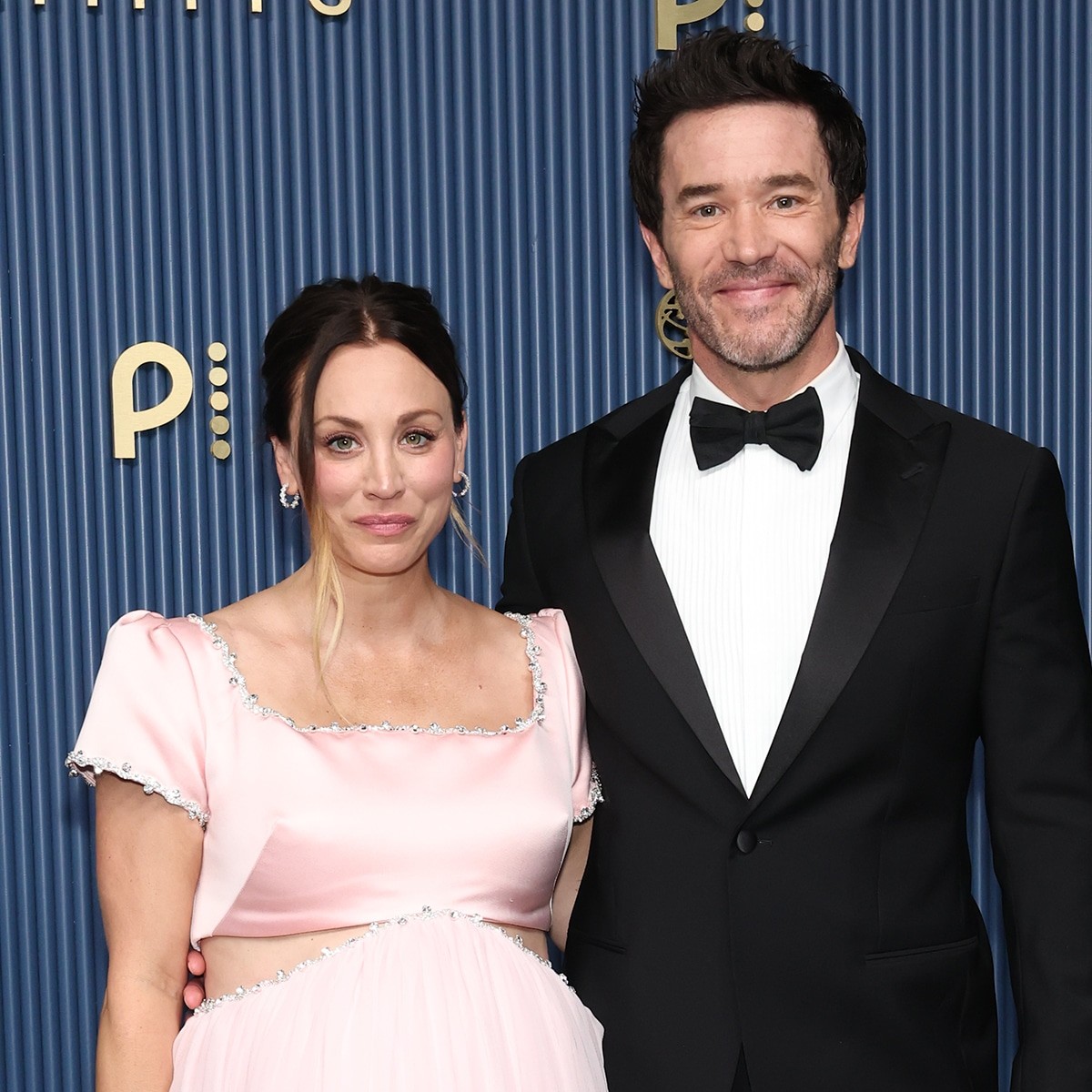 Pregnant Kaley Cuoco Tears Up Over Tom Pelphrey's Emmys Shoutout