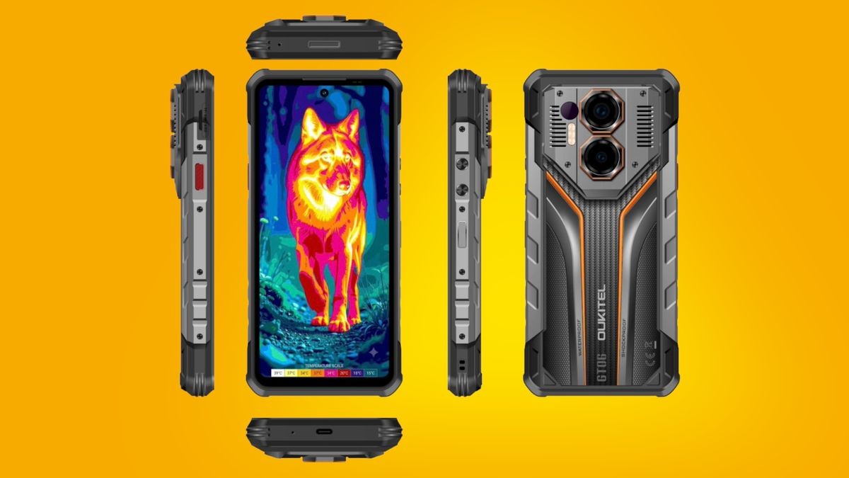 This new rugged phone has a 16,000mAh battery, thermal imaging, and a slimmer design than you might expect