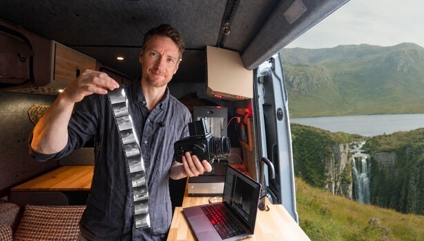 Shooting and Processing Black-and-White Film Off-Grid in Scotland