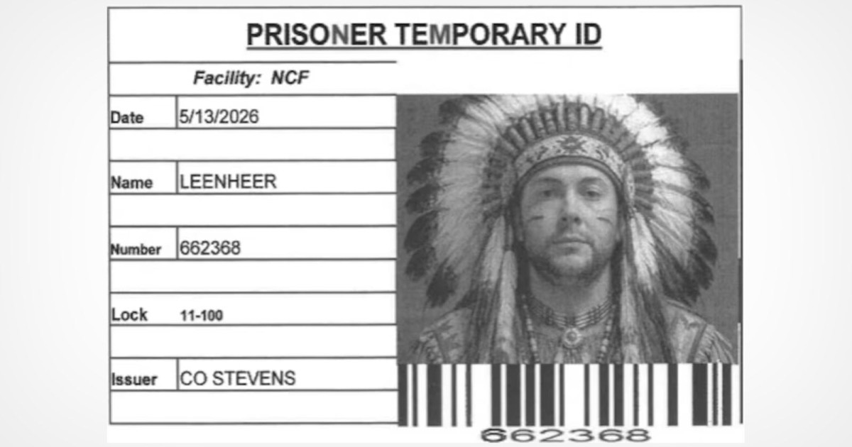 Ex-Inmate Sues After Cops Digitally Altered His Prison Photo to Show Him in Native American Clothing