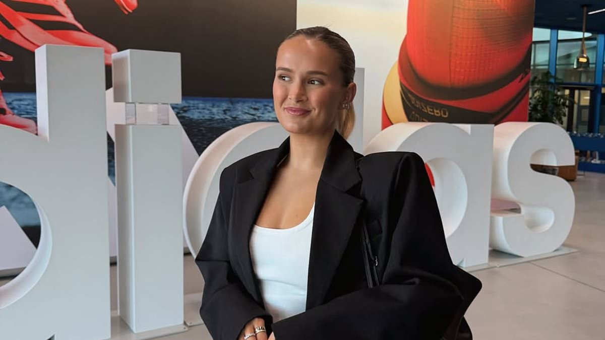 Molly-Mae Hague flies to Germany by private jet for just nine hours to attend a meeting with Adidas