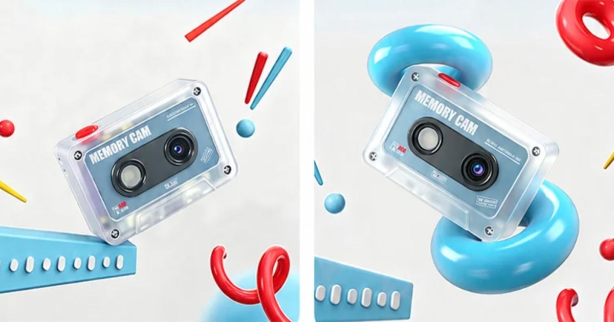 This $55 Toy Camera Looks Like a Cassette Tape for Some Reason