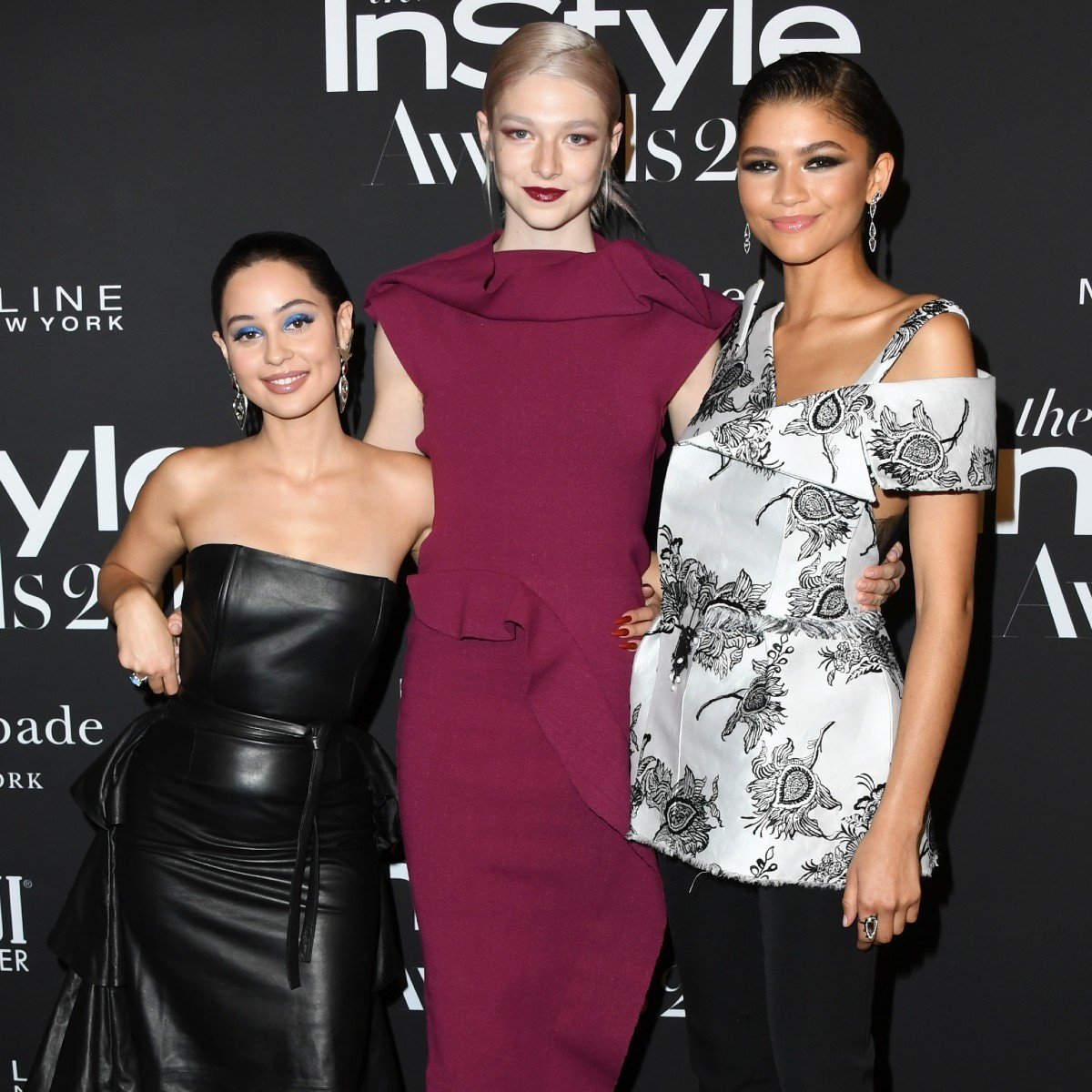 Zendaya Reunites With Euphoria Costars Alexa Demie and Hunter Schafer
