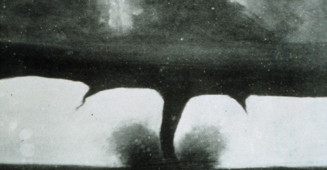 The First Photograph of a Tornado Was Taken in 1884 by a Kansas Fruit Grower