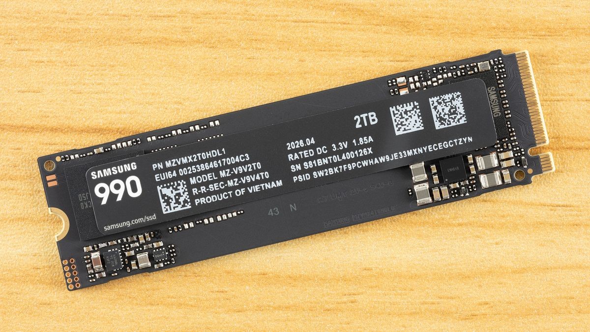 Samsung 990 2TB PCIe 4.0 SSD falls to $339.99 on Amazon — $190 discount makes high-capacity storage more affordable