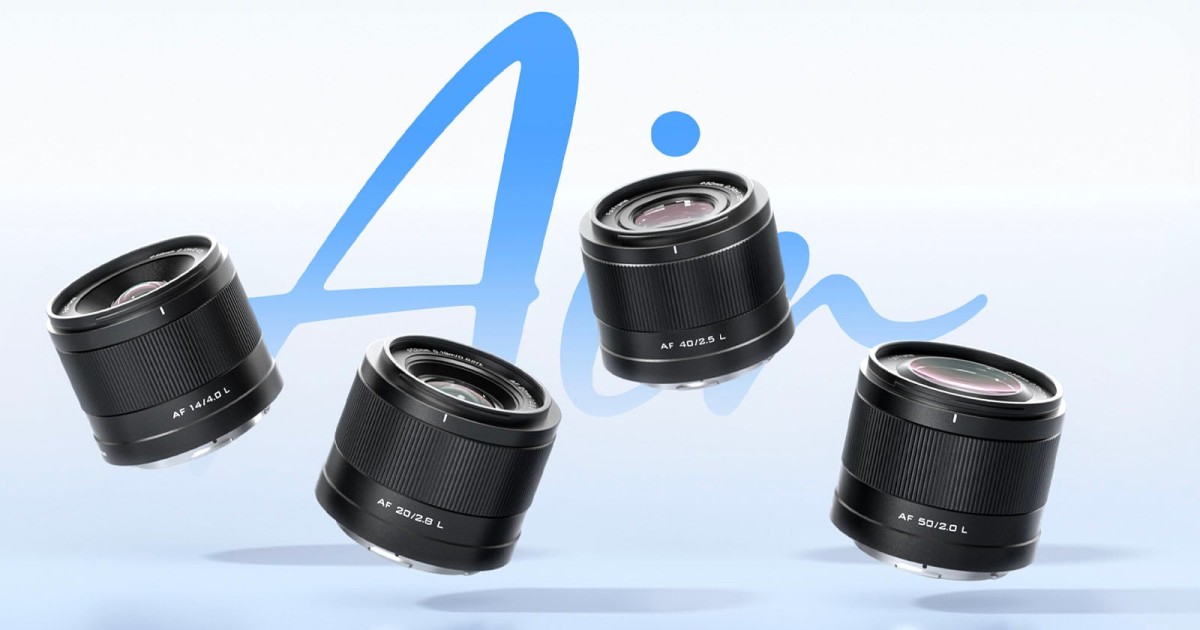 Viltrox Is Bringing Its Full Line of Air Series Primes to L-Mount