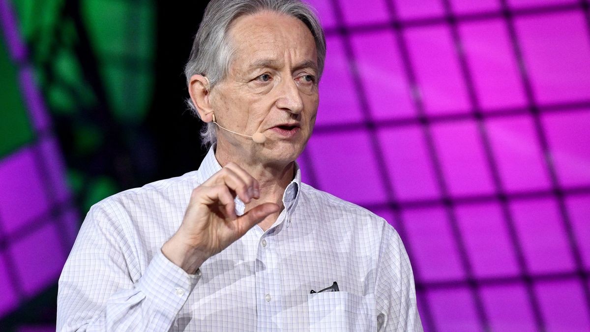 Quote of the day by Geoffrey Hinton: "If we don't figure out how to make it safe, there's a real possibility it could destroy us"