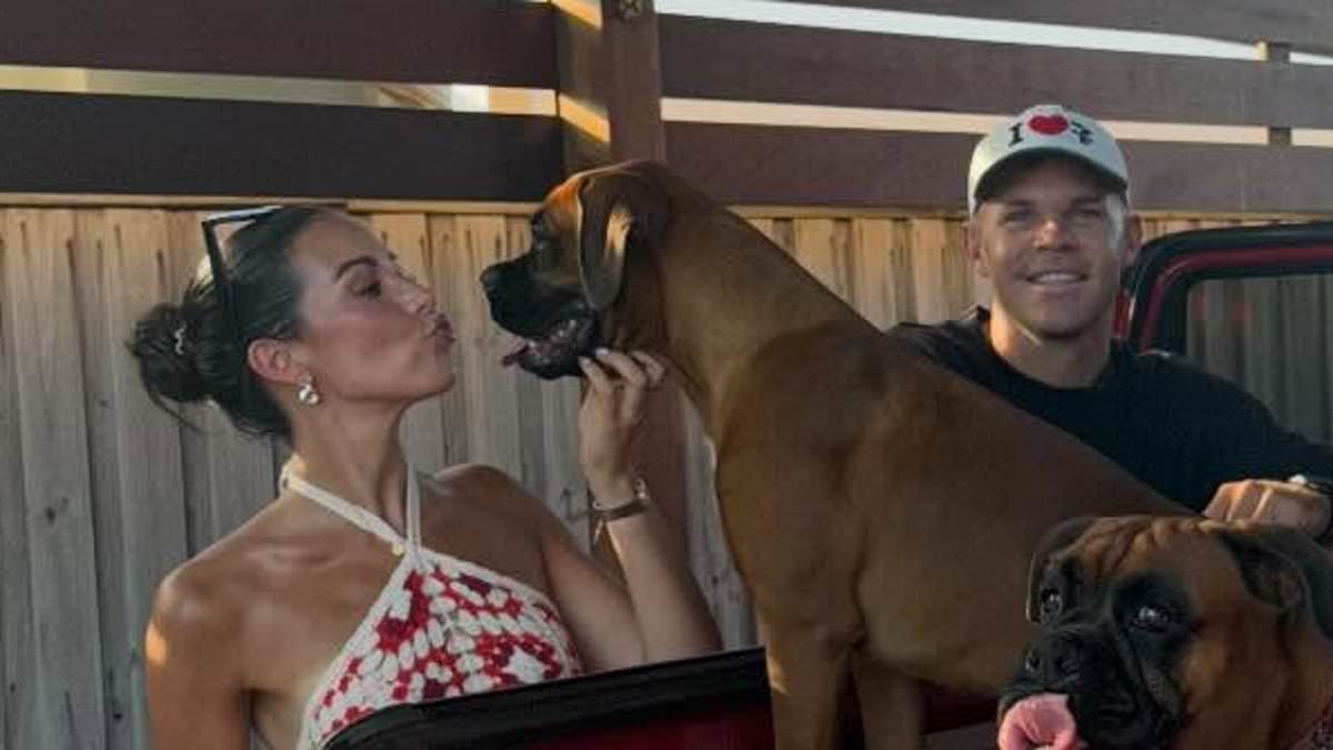 Baby joy! AFL star Dan Houston and his Channel Seven presenter partner Tyra Stowers expecting their first child: 'We can't wait to meet you'