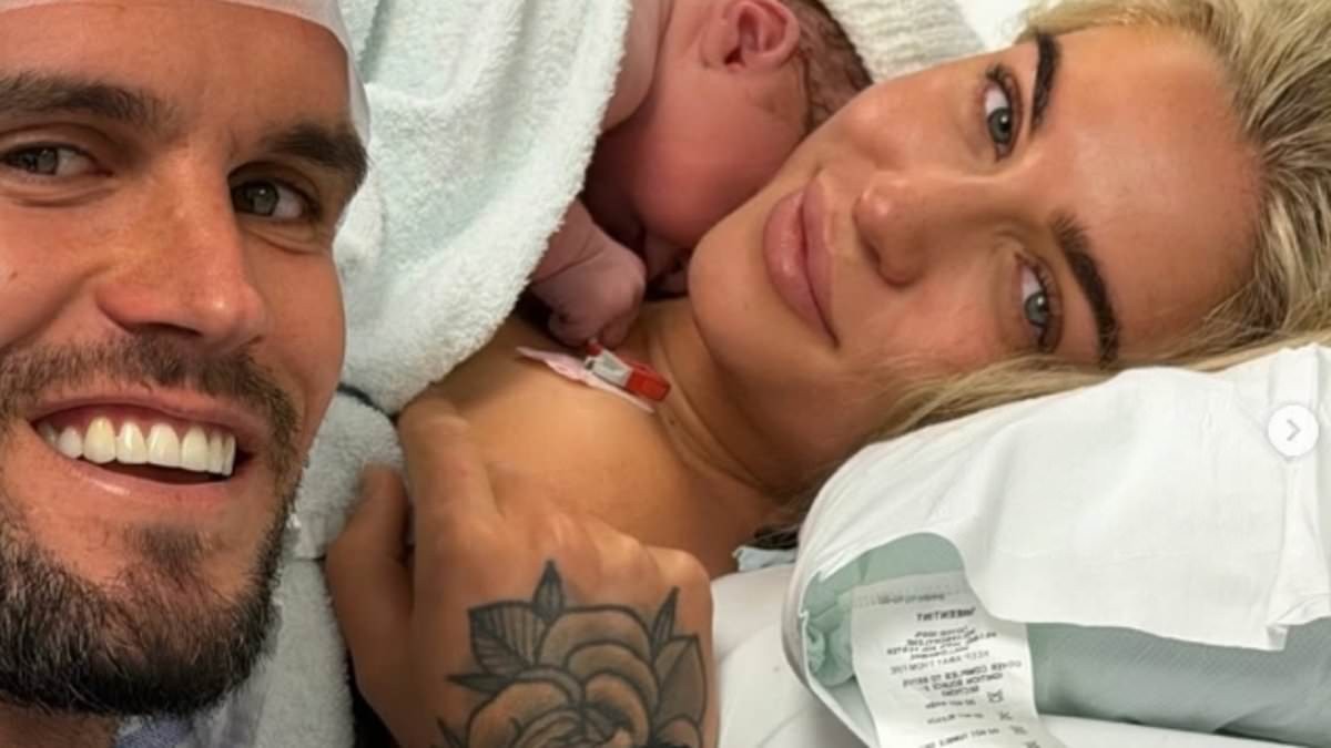 Gaz Beadle reveals his newborn daughter's name in sweet post after his girlfriend Maia Ellen welcomed their first child together