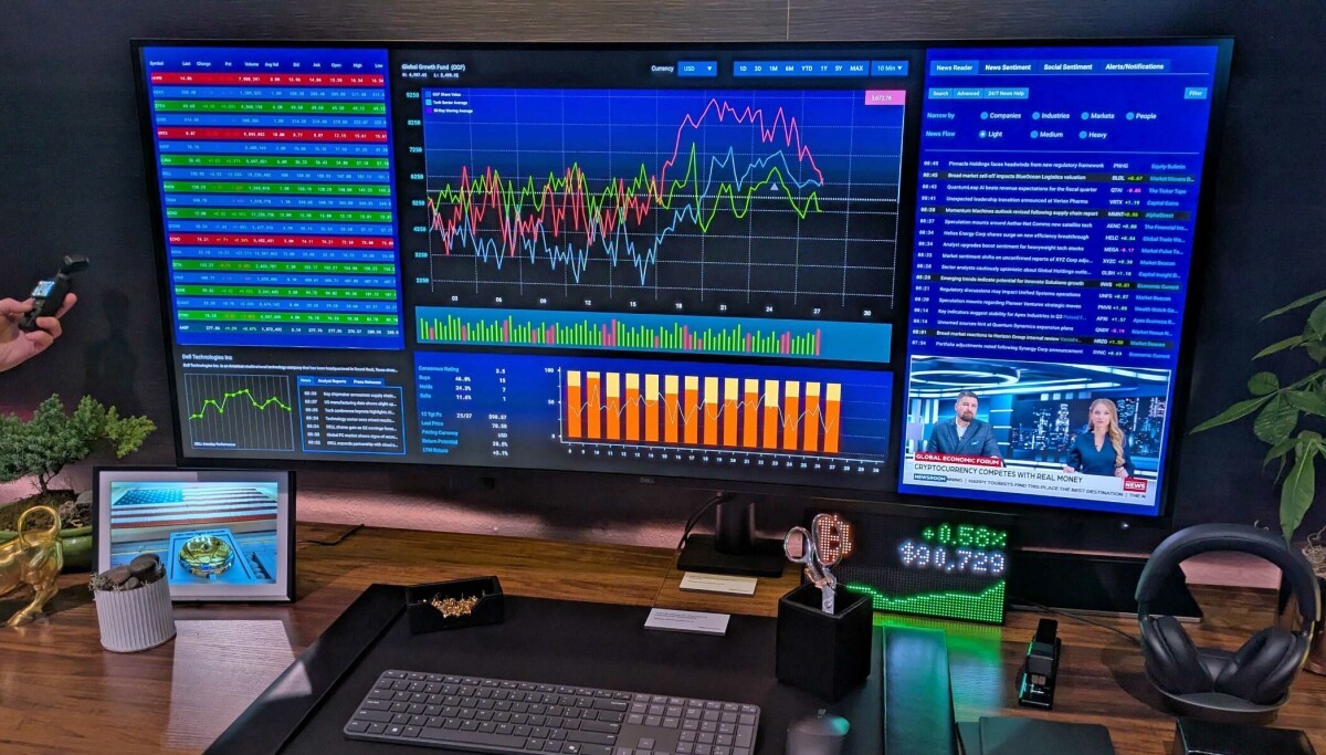 Dell's 52-inch enormo-monitor is a tsunami of impractical fun